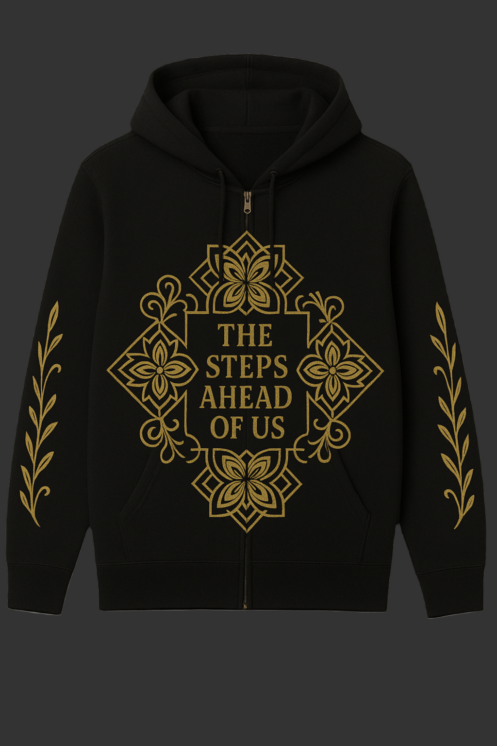 “The Steps Ahead of Us” Full-Zip Hoodie – Faith Collection