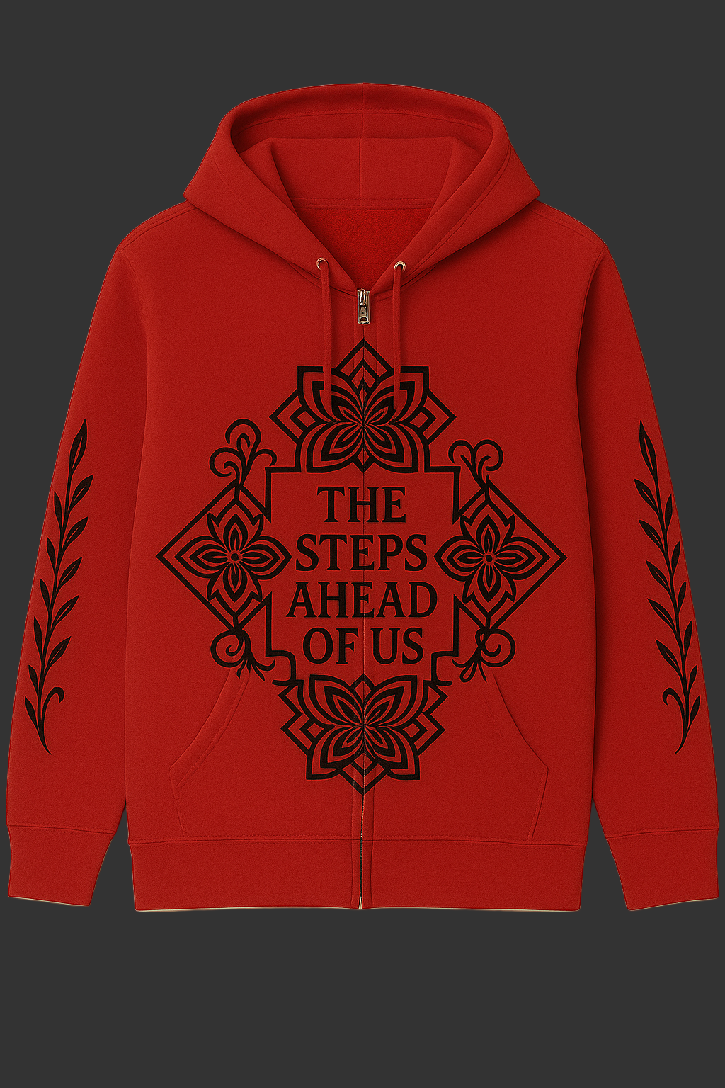 “The Steps Ahead of Us” Full-Zip Hoodie – Faith Collection
