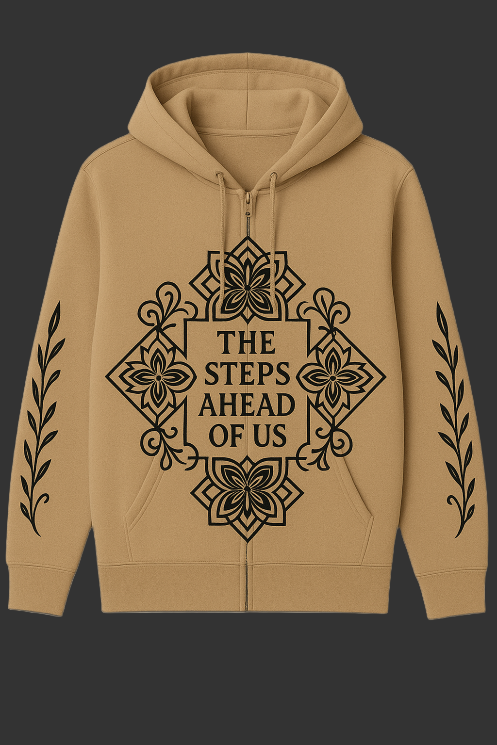 “The Steps Ahead of Us” Full-Zip Hoodie – Faith Collection