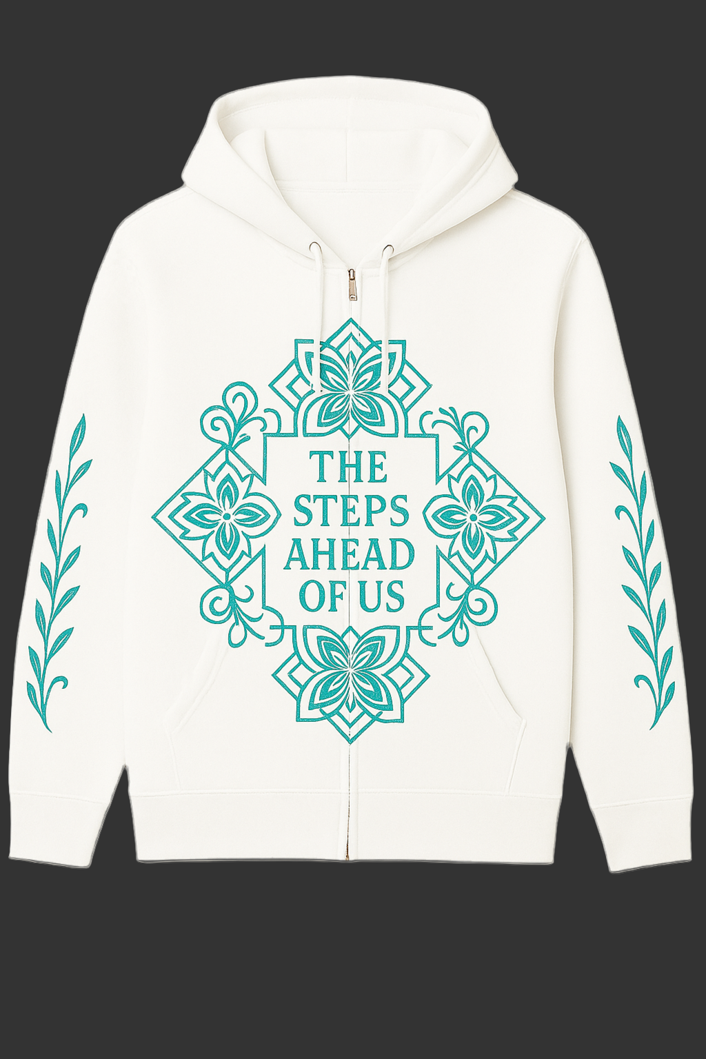 “The Steps Ahead of Us” Full-Zip Hoodie – Faith Collection