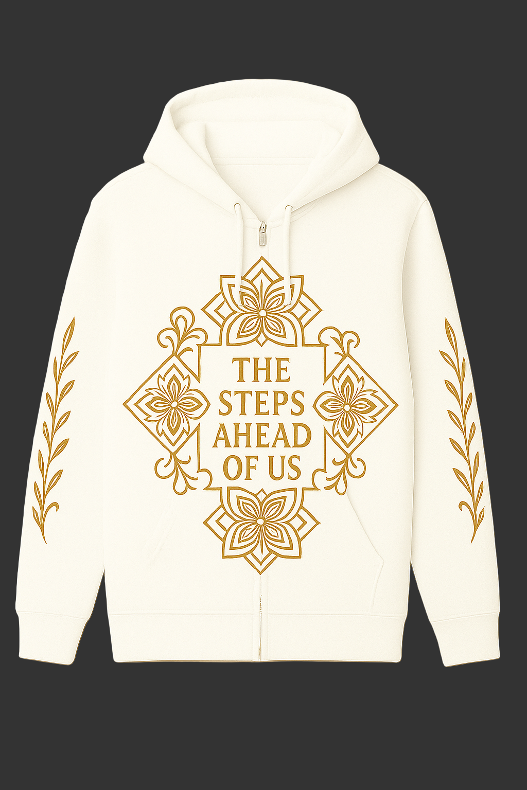 “The Steps Ahead of Us” Full-Zip Hoodie – Faith Collection