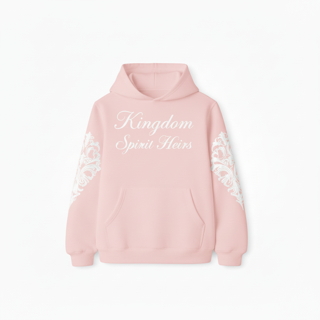 Kingdom Spirit Heirs Pink Hoodie